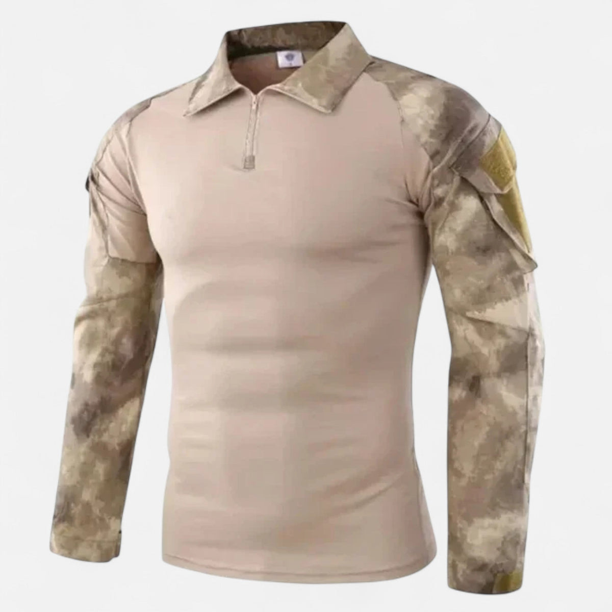 Men's Military Style Shirt — Army Green
