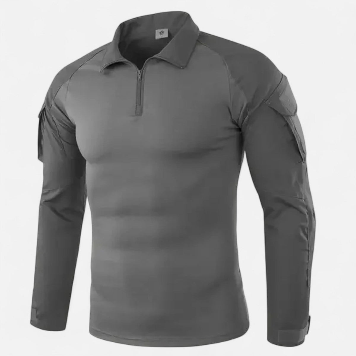 Men's Military Style Shirt — Army Green