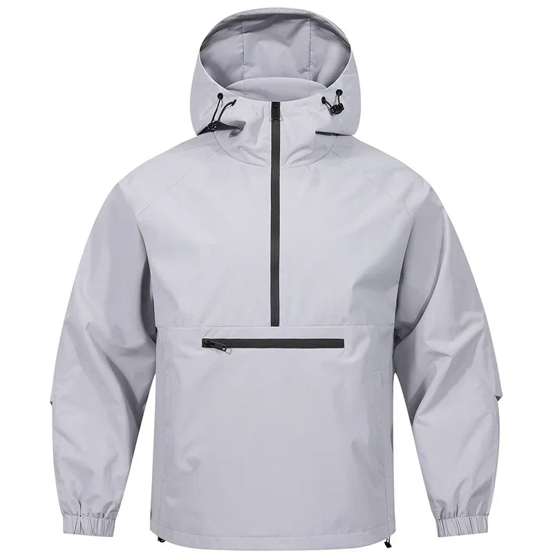 Men's Softshell Rain Jacket – Hood Daily Design — Purple