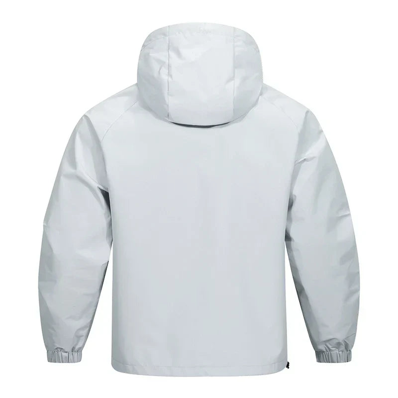 Men's Softshell Rain Jacket – Hood Daily Design — product view