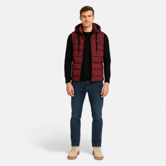 Men's Sleeveless Vest Elegant Performance Windbreaker — product view