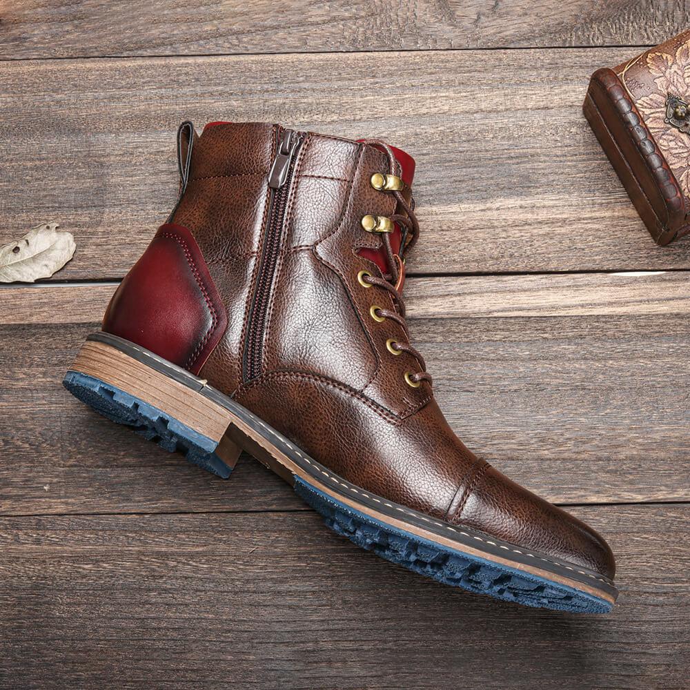 Men’s Shoes – Padded Comfort, Sturdy Sole, Timeless Style — Brown