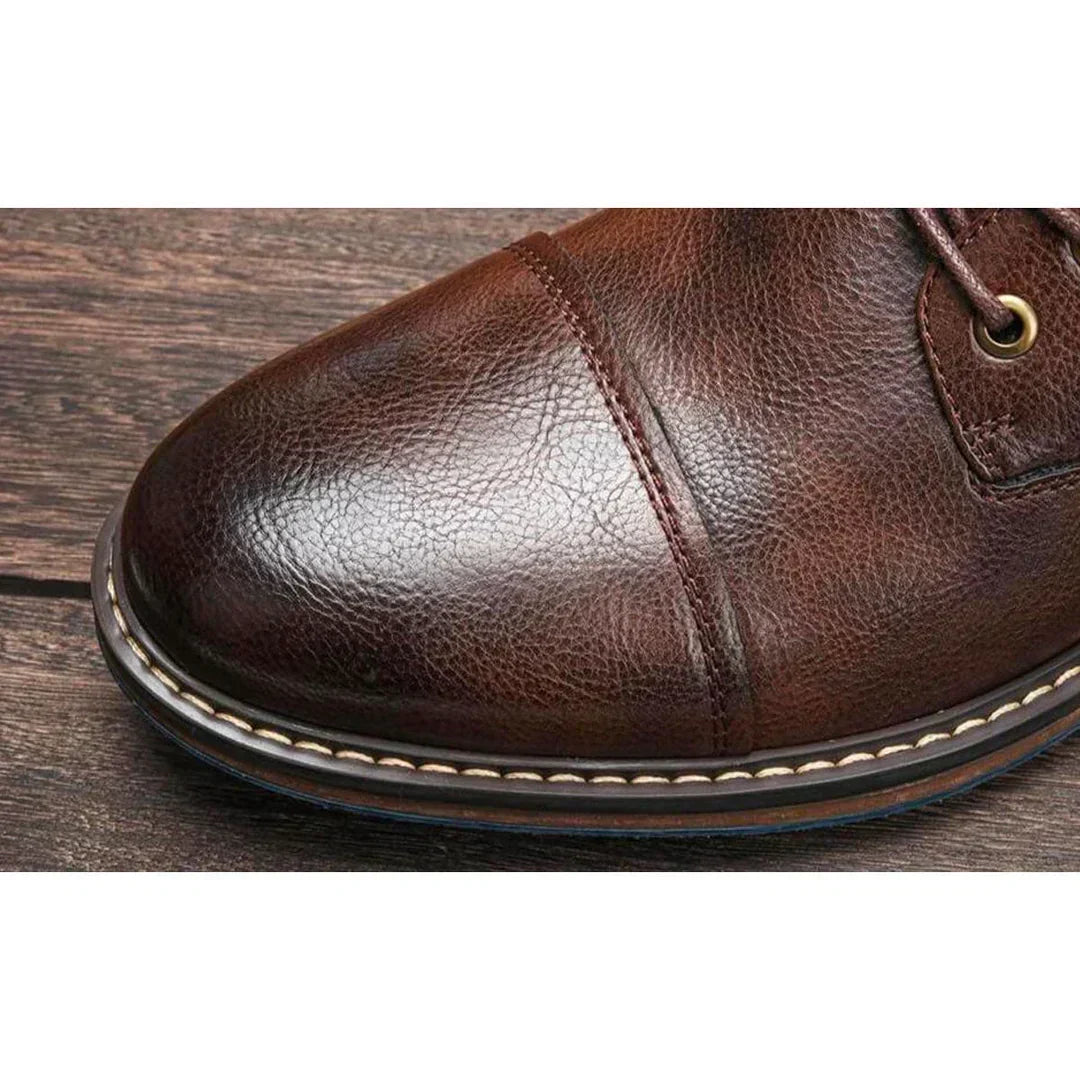 Men’s Shoes – Padded Comfort, Sturdy Sole, Timeless Style — Brown