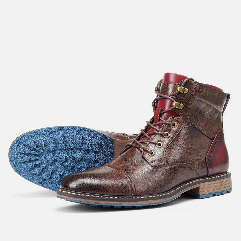 Men’s Shoes – Padded Comfort, Sturdy Sole, Timeless Style — Brown
