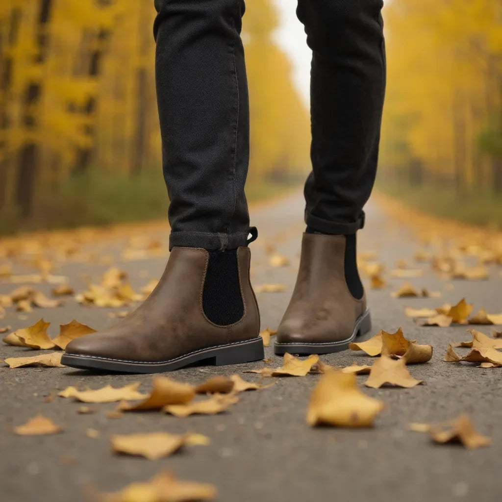 Men's Chelsea Boots with Lining — product view