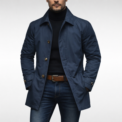 Men's Coat – Quilted Lining and Fitted Cut — image 4
