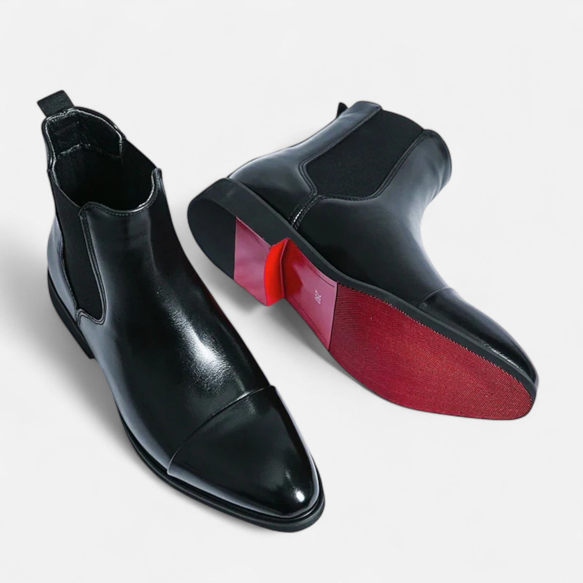Men’s Chelsea Boots – Timeless Elegance — Black