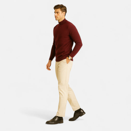 Men's Timeless Crew-Neck Knit Sweater — product view