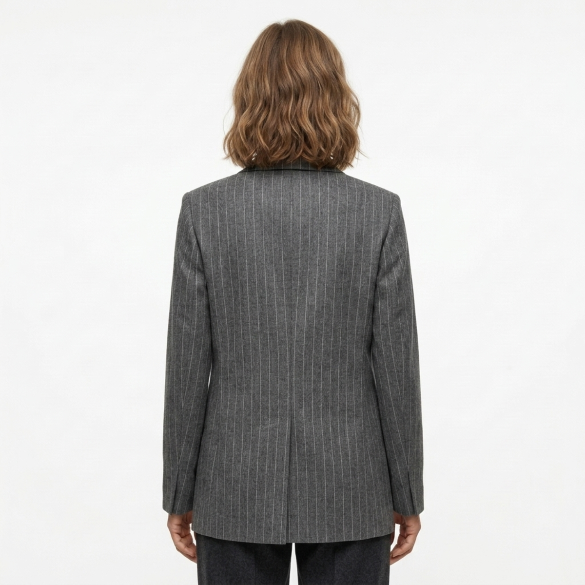 Women’s Blazer – Fine Stripes and Relaxed Fit — product view