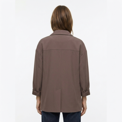 Blazer for Women – Double-Breasted and Modern Casual Oversized Fit — image 4