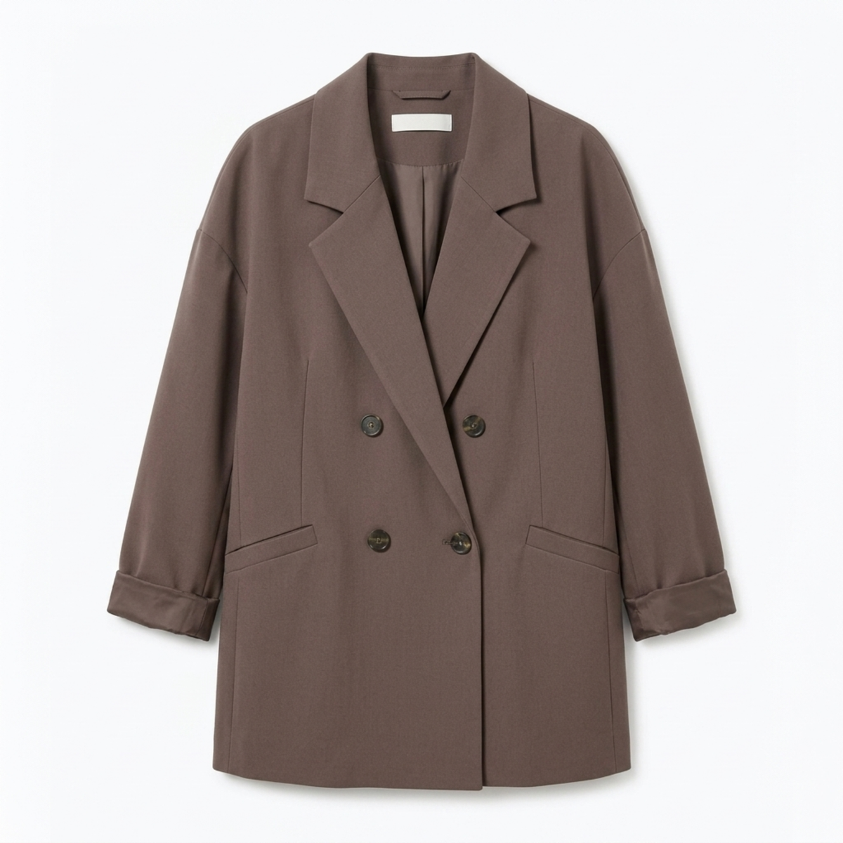 Blazer for Women – Double-Breasted and Modern Casual Oversized Fit — image 2