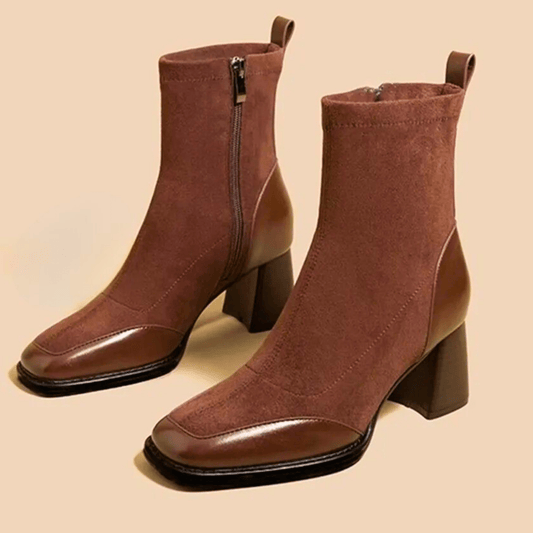Women’s Ankle Boots – Slim Silhouette and Timeless, Refined Style — Brown