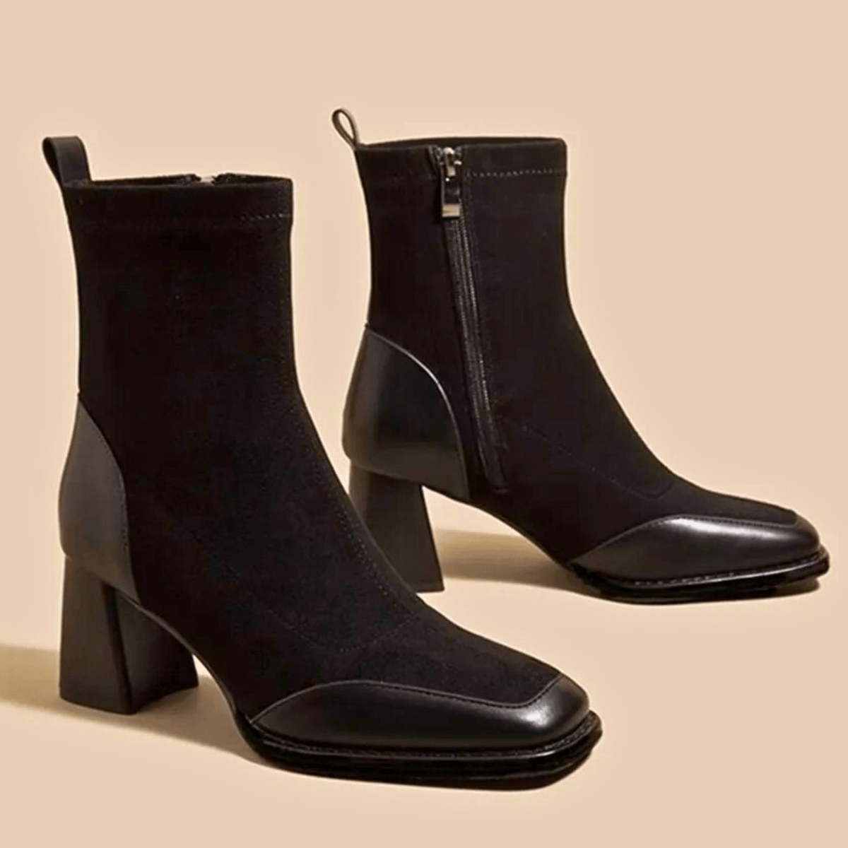 Women’s Ankle Boots – Slim Silhouette and Timeless, Refined Style — Black
