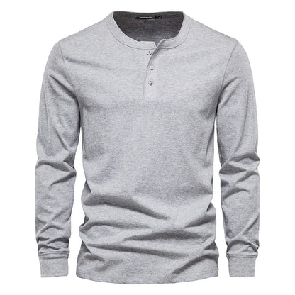Men’s Shirt – Long-Sleeved, Button-Down, Comfortable Everyday Fit — image 3