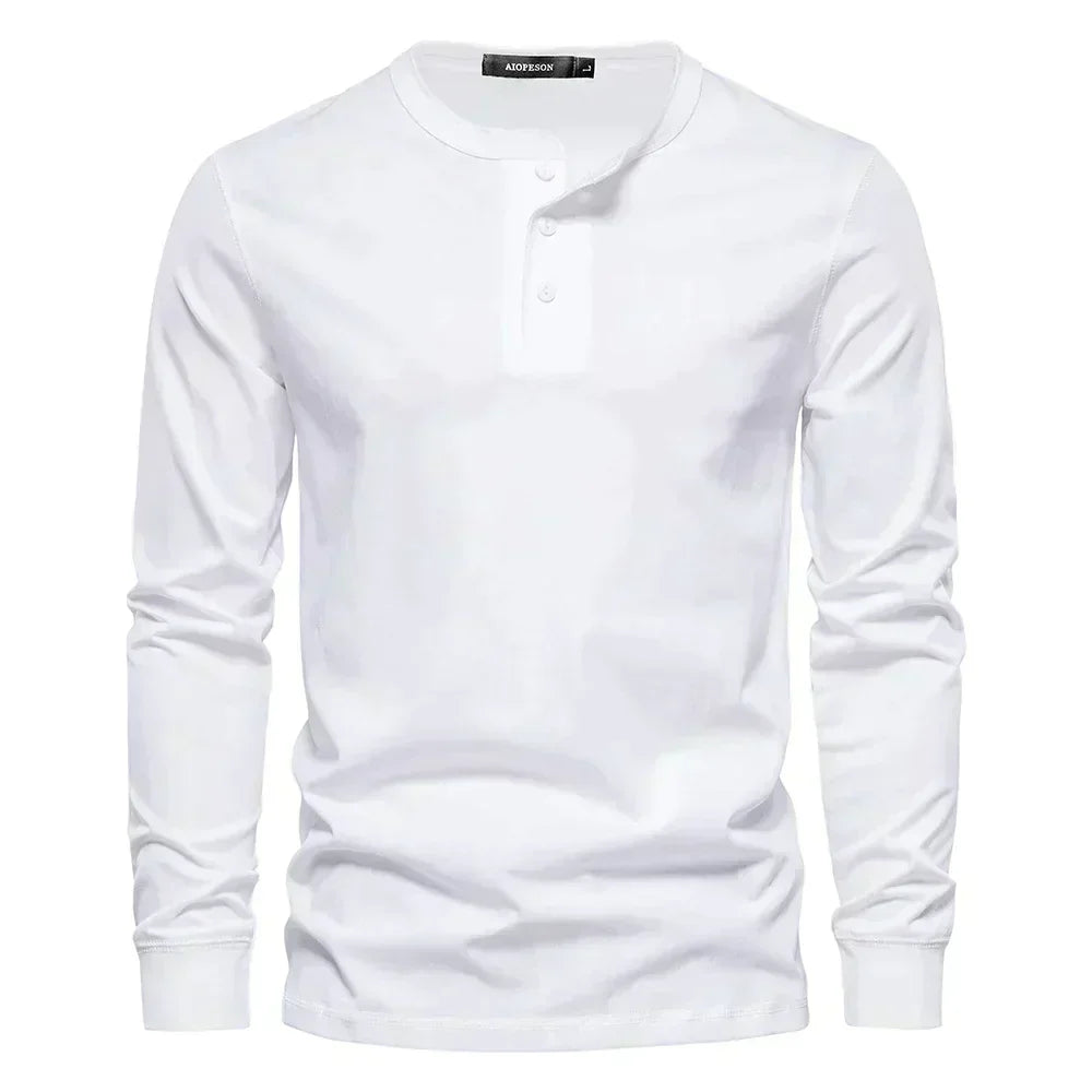 Men’s Shirt – Long-Sleeved, Button-Down, Comfortable Everyday Fit — image 5