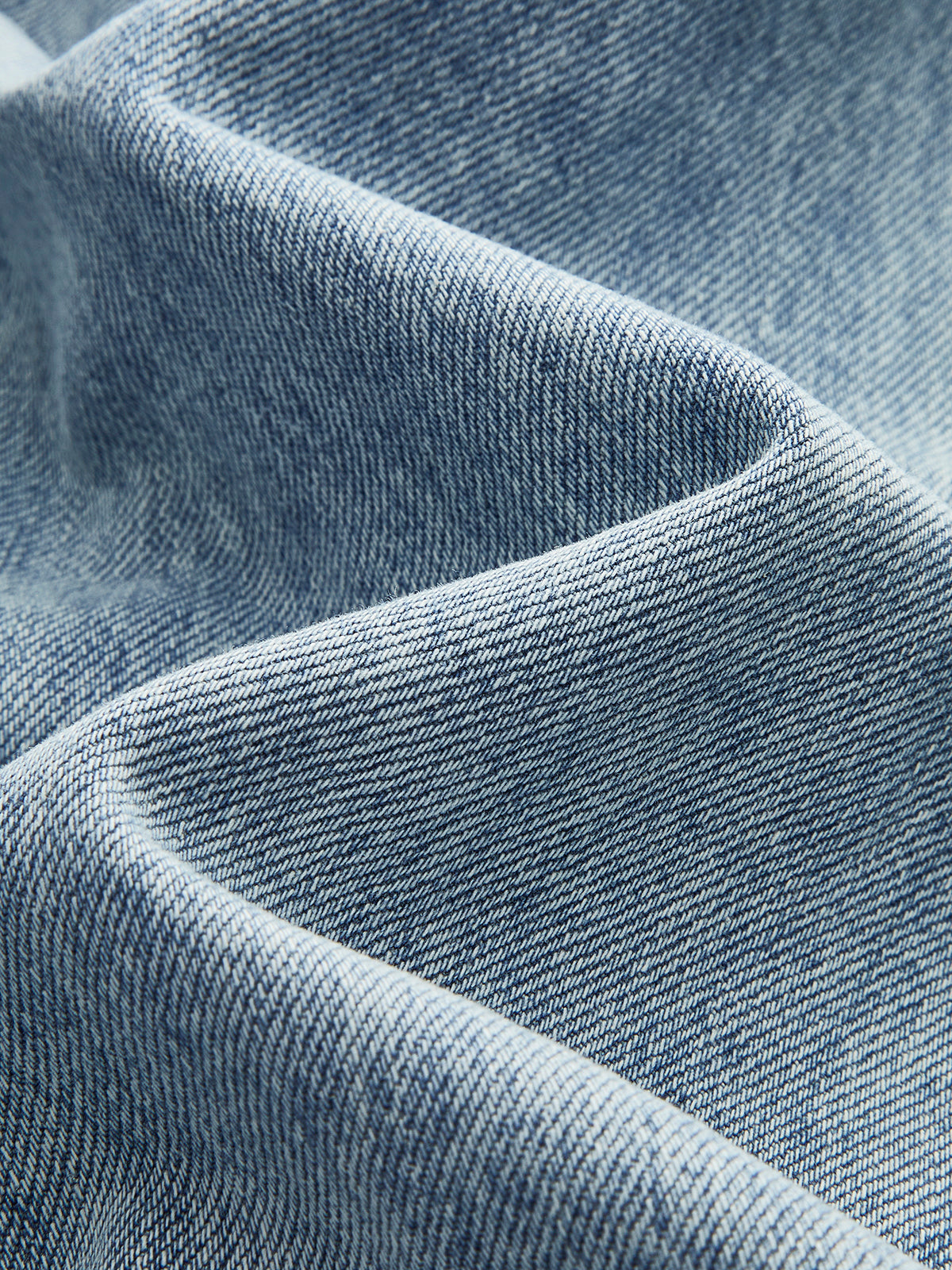 Women’s Denim Jeans – Wide Leg and Asymmetrical Crossed Waistband — product view