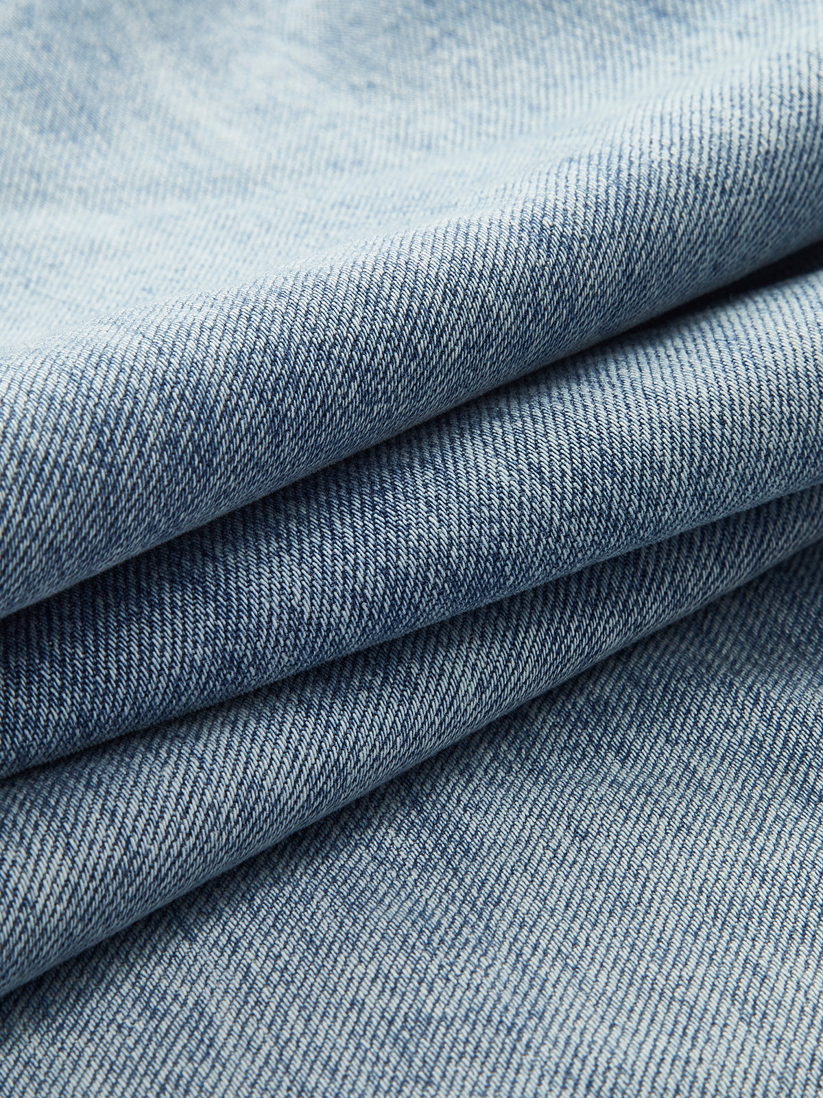 Women’s Denim Jeans – Wide Leg and Asymmetrical Crossed Waistband — product view