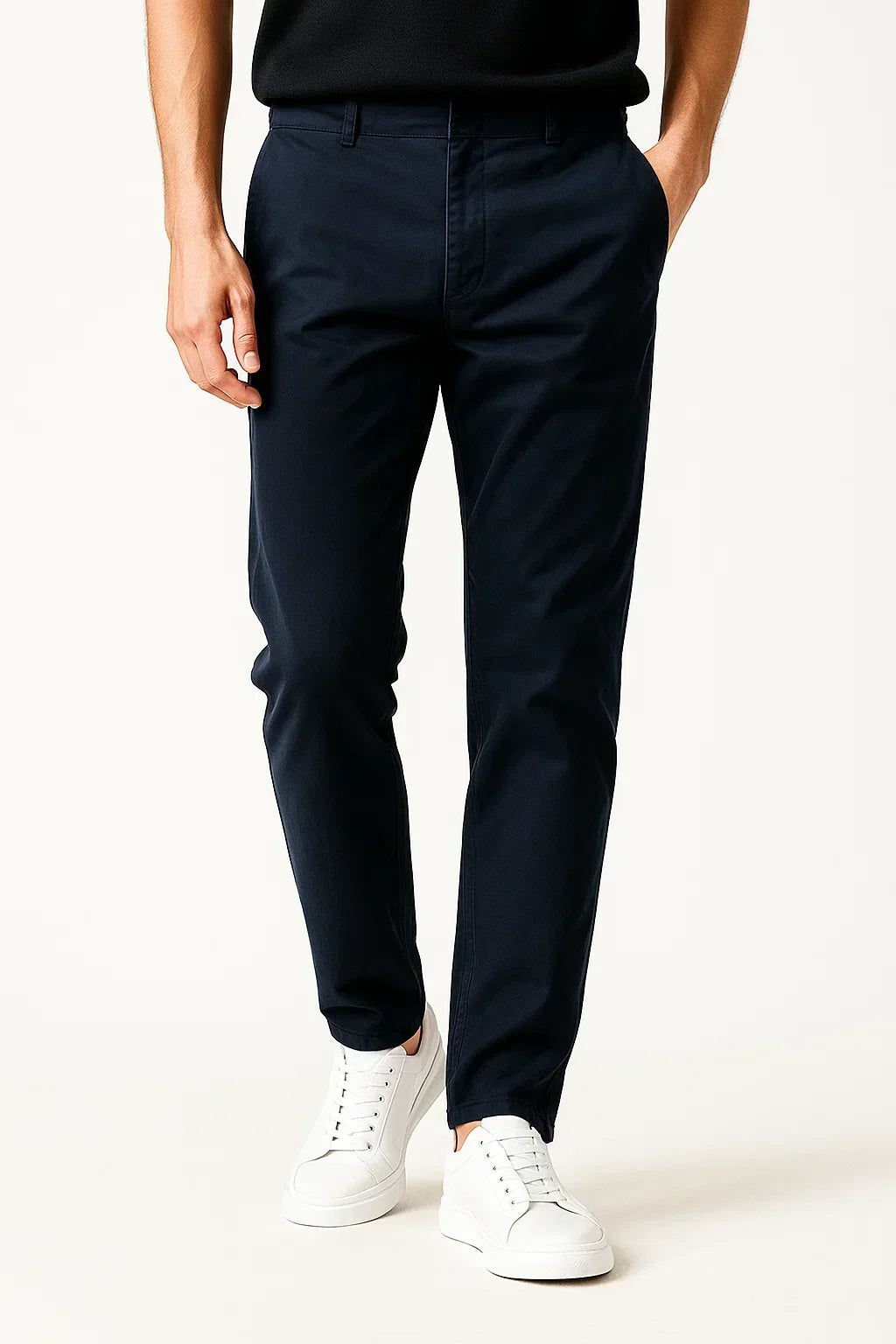 Men’s Chinos – Straight Fit and Everyday Comfort — Dark Blue
