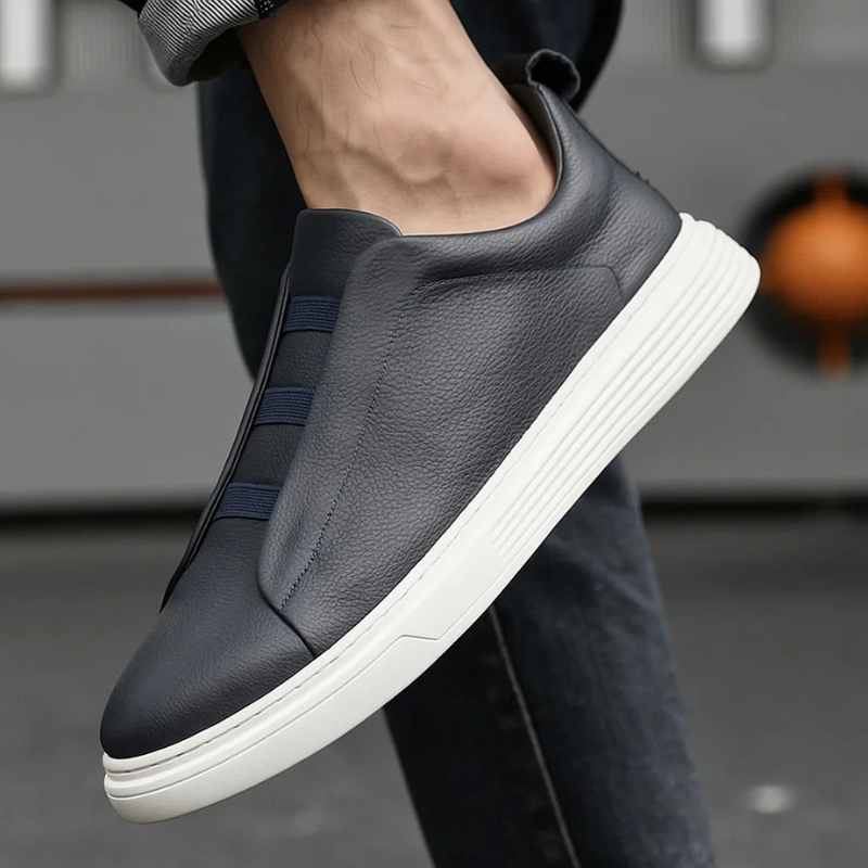 Baskets pour hommes avec lacets élastiques — vue du produit