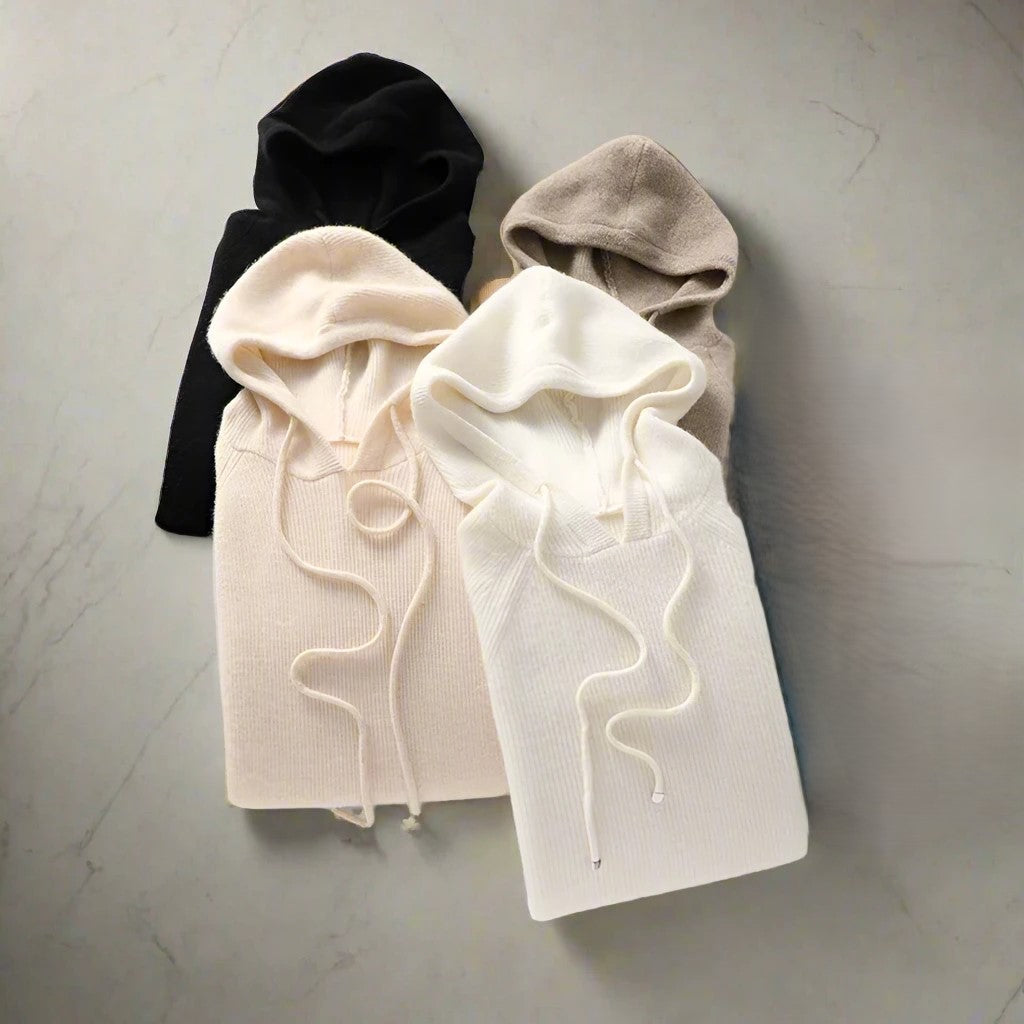 Women’s Sweatshirt – Relaxed Fit and Adjustable Drawstrings — product view