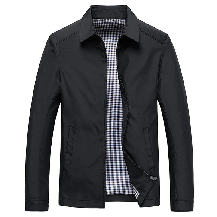 Veste pour homme à col classique — Noir