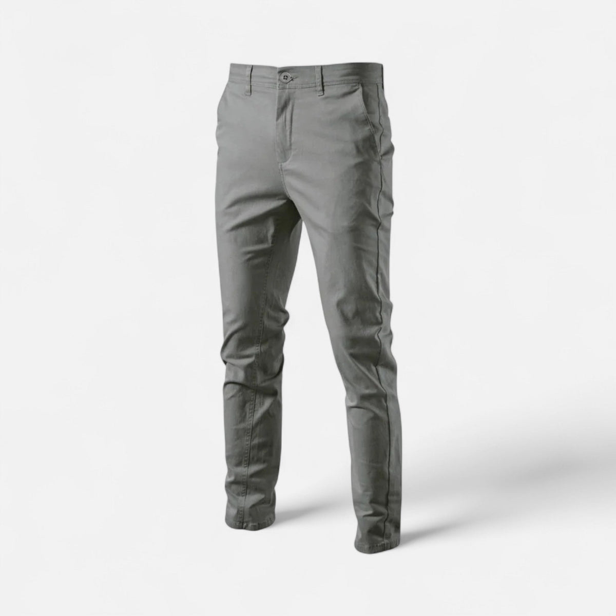 Men’s Chinos – Slim Fit and Effortlessly Smart-Casual Everyday Style — Grey