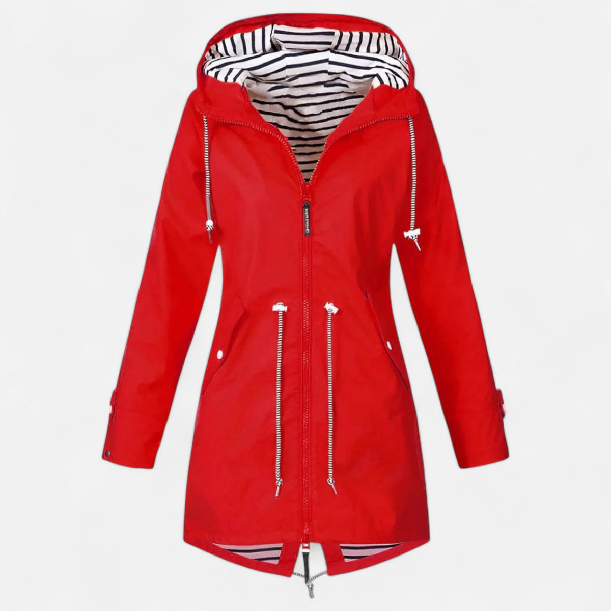 Women's Jacket – Elegant Cut — Red