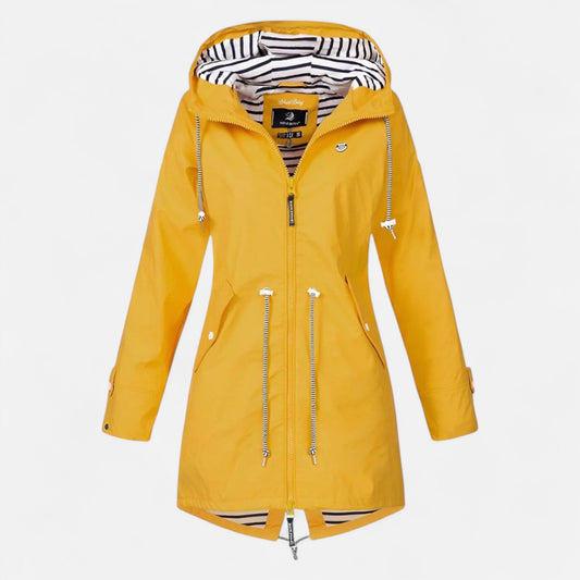 Women's Jacket – Elegant Cut — Yellow