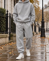 Men's Co-ord Set in Light Grey - editorial