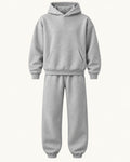 Men's Co-ord Set in Light Grey - principal