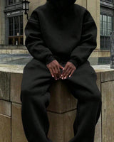 Men's Co-ord Set in Black - detalhe
