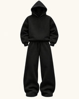 Men's Co-ord Set in Black - principal