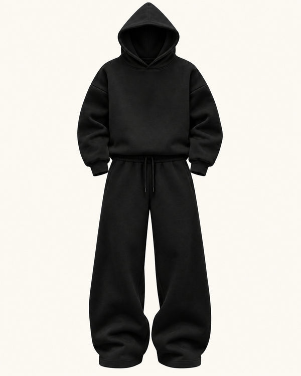 Men's Co-ord Set in Black - principal