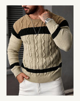 Men's Long Sleeve Jumper in Black - original-tratada