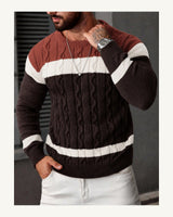 Men's Long Sleeve Jumper in Champagne - original-tratada