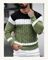 Men's Long Sleeve Jumper in Multicolor 2 - original-tratada