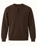 Men's Long Sleeve Jumper in Brown - principal