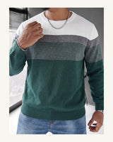 Men's Long Sleeve Jumper in Dark Green - original-tratada