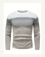 Men's Long Sleeve Jumper in Khaki - original-tratada