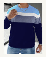 Men's Long Sleeve Jumper in Multicolor 3 - original-tratada