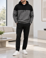 Men's Colourblock Sweatshirt in Multicolor - look-completo
