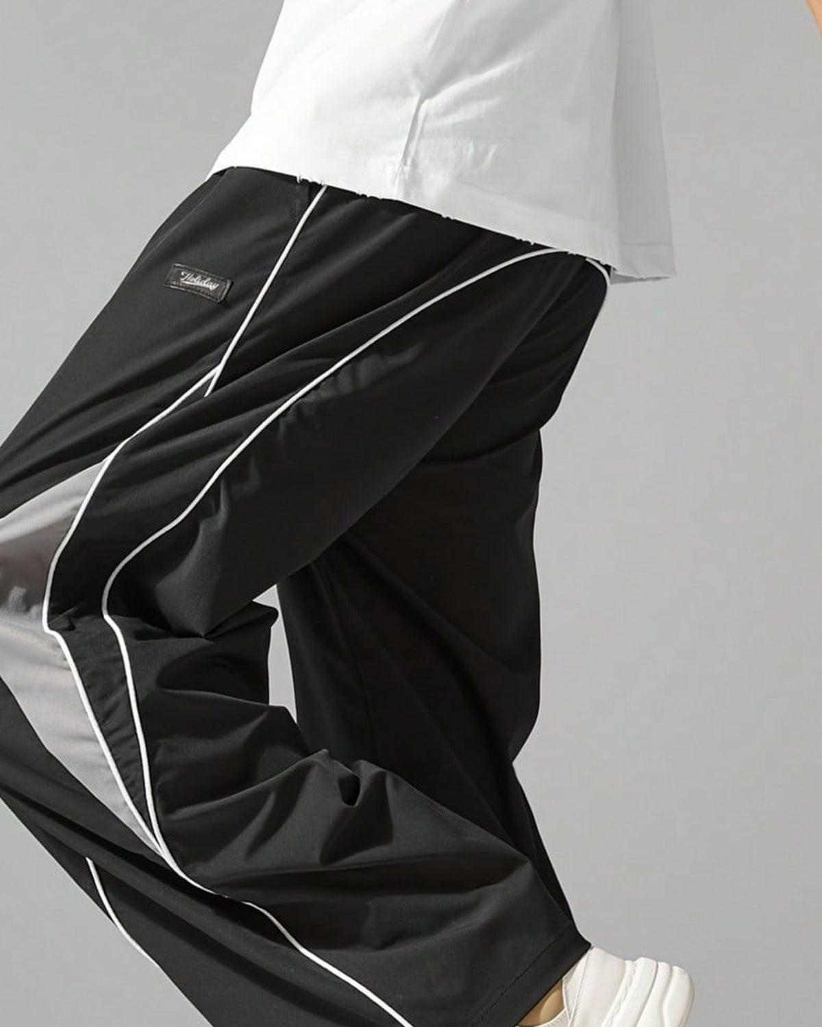 Men's Trousers in Black - detalhe