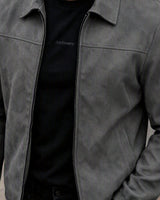 Men's Jacket in Grey - detalhe