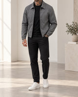 Men's Jacket in Grey - look-completo