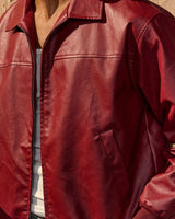 Men's Jacket in Red - detalhe