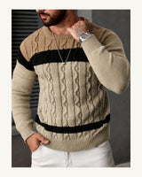 Men's Long Sleeve Jumper in Multicolor - original-tratada