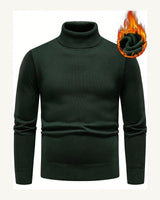 Men's Long Sleeve Jumper in Army Green - original-tratada