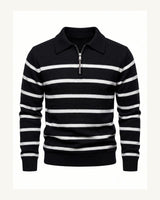 Men's Long Sleeve Jumper in Black 2 - original-tratada