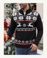 Men's Long Sleeve Jumper in Black - original-tratada