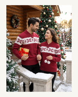 Men's Long Sleeve Jumper in Burgundy 3 - original-tratada